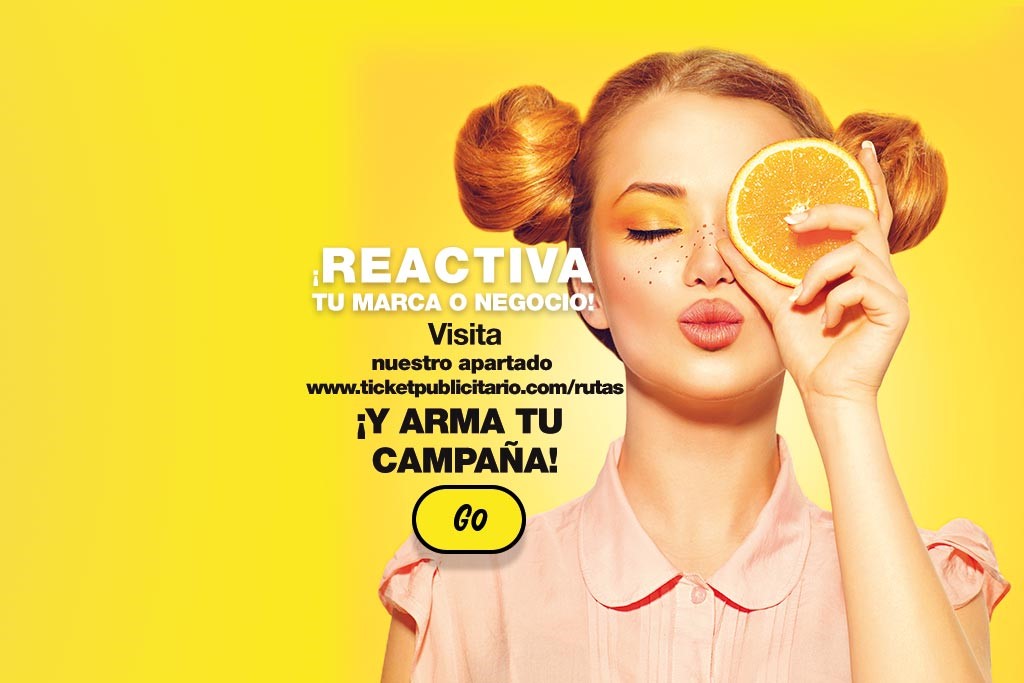 Reactiva tu marca - Ticket Publicitario