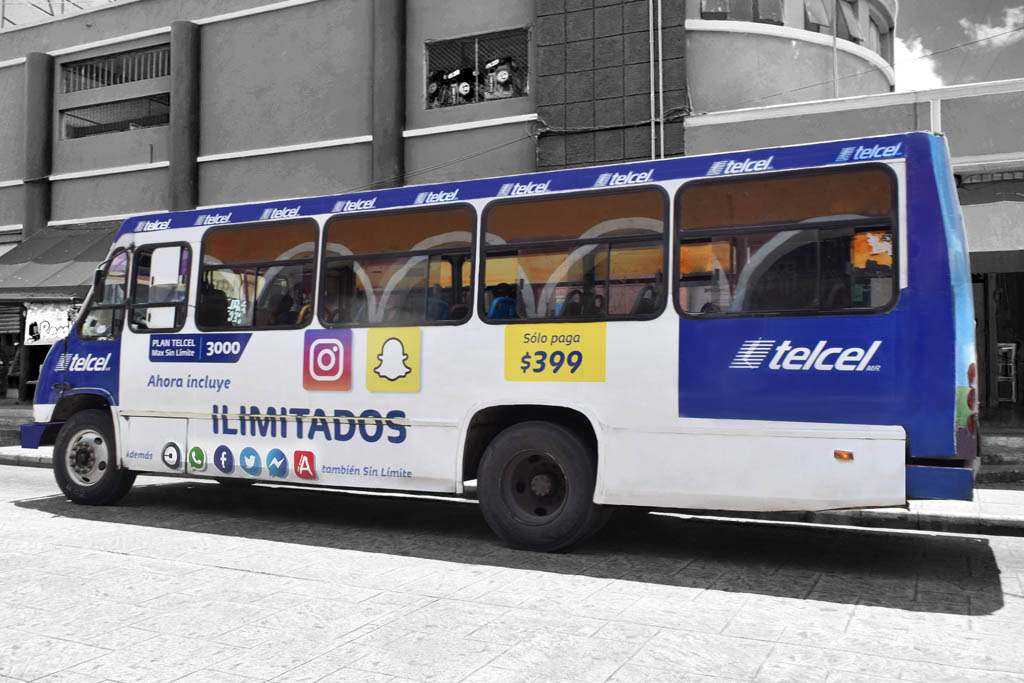 Publicidad Combi - Ticket Publicitario